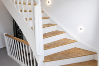 Treppe über Eck